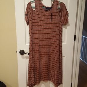 Apt 9 Dress Cold Shoulder Sz XL